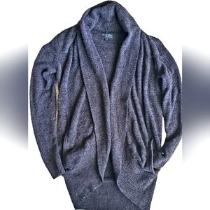 Barefoot Dreams Cozychic Lite Cardi charcoal gray size XS/S